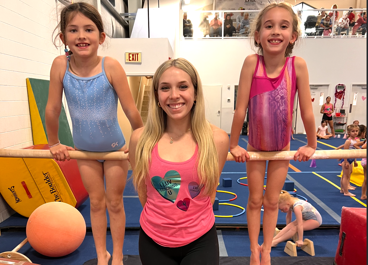 Fantastic Flippers advanced preschool gymnastics class